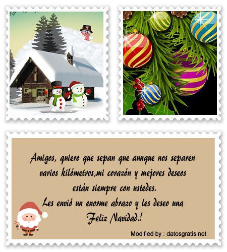 Frases con imágenes de Navidad para Facebook.#SaludosNavidenosParaAmigas