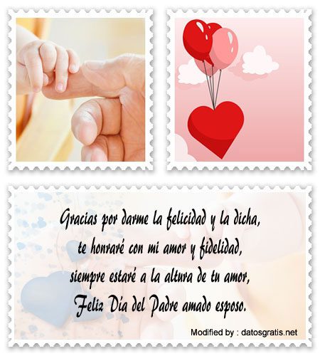 bonitas y originales palabras de amor para el Día del Padre.#SaludosPorDíaDelPadre
