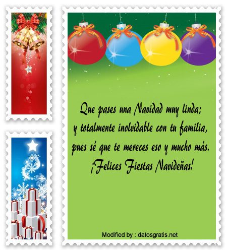 frases con imágenes para enviar en Navidad, palabras para enviar en Navidad