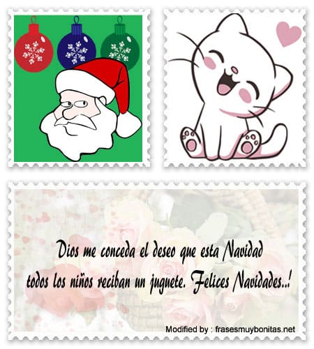  Tarjetas bonitas con dedicatorias de Navidad.#SaludosDeNavidadParaNinos
