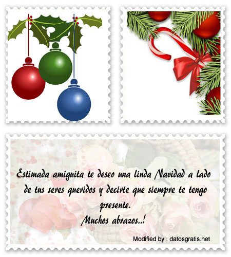 tarjetas para enviar en Navidad a mi amiga#SaludosNavidenosParaDedicar**
