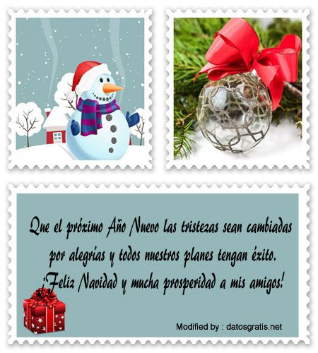 Frases para enviar en Navidad y año nuevo a amigos.#FrasesNavidenas,#FrasesBonitasDeNavidad,#FrasesDeNocheBuena