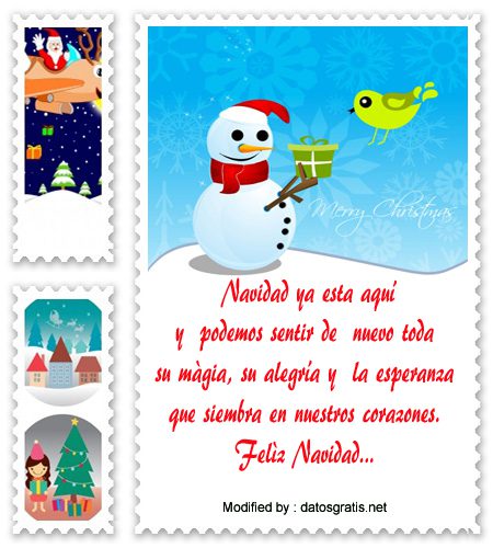 postales con mensajes de Navidad para Facebook gratis, poemas con imágenes de feliz Navidad para facebook 
