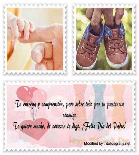 Bonitas y originales palabras para el Día del Padre.#SaludosPorElDíaDelPadre