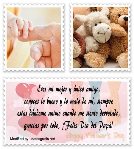 Descargar originales mensajes para el Día de los Padres para mejor amigo.#SaludosPorElDíaDelPadreParaAmigos