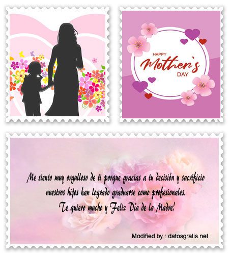 Bonitas tarjetas con dedicatorias de amor para el Día de la Madre.#TarjetasPorDíaDeLaMadre