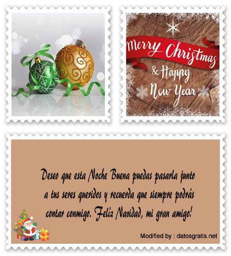 Frases con imágenes de Navidad para Facebook