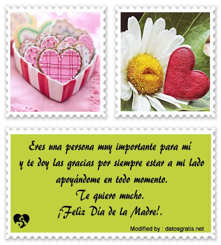 Descargar mensajes de amor para el Día de la Madre para WhatsApp.#SaludosParaElDía DeLaMadre