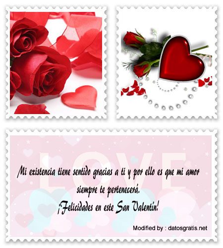 Buscar los mejores mensajes para San Valentín bonitos para enviar.#SaludosPorSanValentín