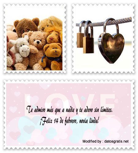 Mensajes para el Día del Amor para enamorados.#SaludosPorSanValentín