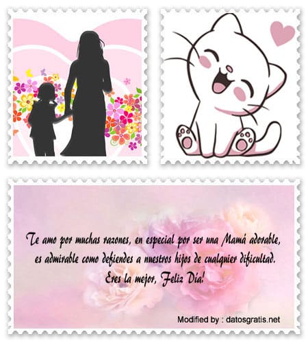 Bonitas postales para para dedicar a Mamá el Día de las Madres.#FrasesParaDiaDeLaMadreParaEsposa