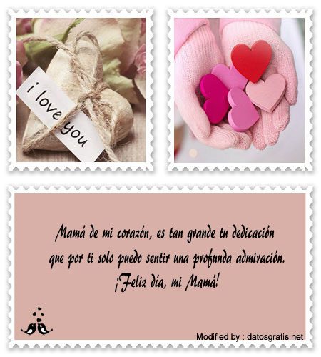 Bonitas tarjetas con dedicatorias de amor para el día de la Madre.#FrasesParaDiaDeLaMadreParaEsposa