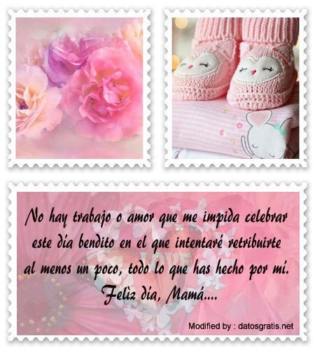 Bonitos pensamientos sobre el amor de Madre para Facebook.#FelicitacionesParaDíaDeLaMadre