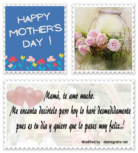 Palabras para el Día de la Madre para compartir en Facebook.#MensajesPorElDíaDeLaMadre