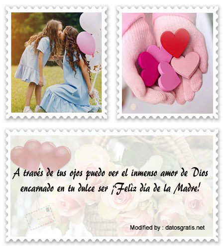 Bonitas tarjetas con frases de amor para el día de la Madre.#MensajesPorElDíaDeLaMadre