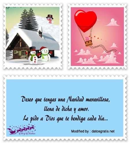 postales con frases para desear Felíz Navidad