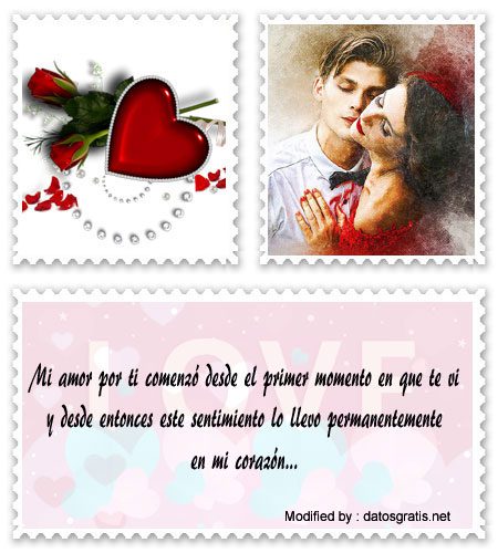 tarjetas con mensajes de amor para novios