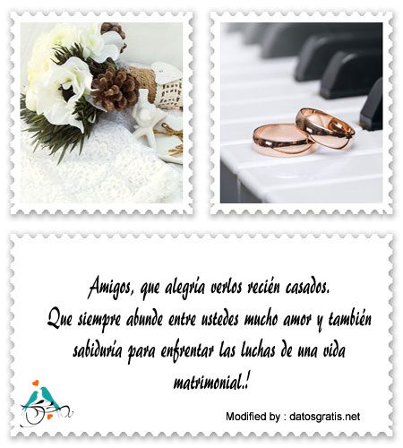 tarjetas con saludos para felicitar a los recién casados.#MensajesParaLosReciénCasados