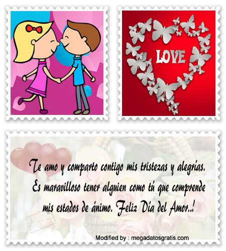 Textos bonitos de amor para San Valentín para WhatsApp.#FrasesRománticas