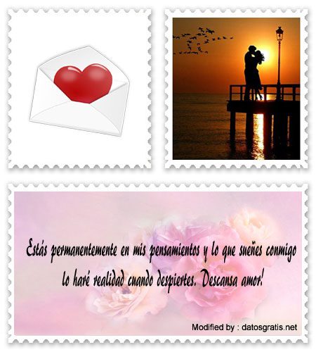 Los mejores textos románticos de dulces sueños para Whatsapp.#MensajesDeDulcesSueñosParaNovios