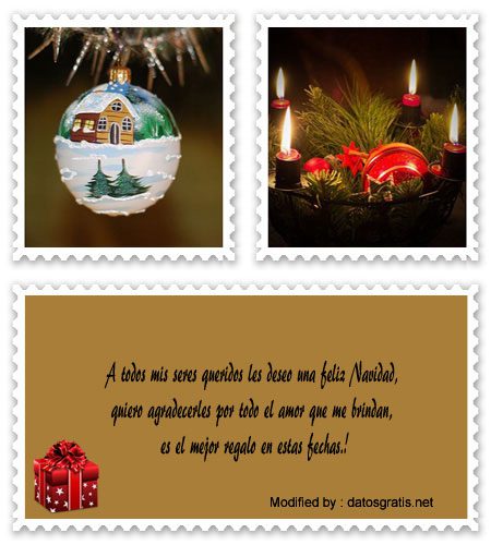 Feliz Navidad frases cortas para enviar.#SaludosNavidenos